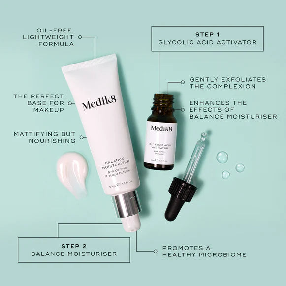MEDIK8 Balance Moisturiser™ & Glycolic Acid Activator™ image 1