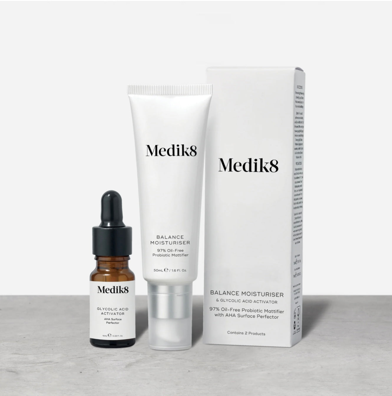 MEDIK8 Balance Moisturiser™ & Glycolic Acid Activator™ image 0